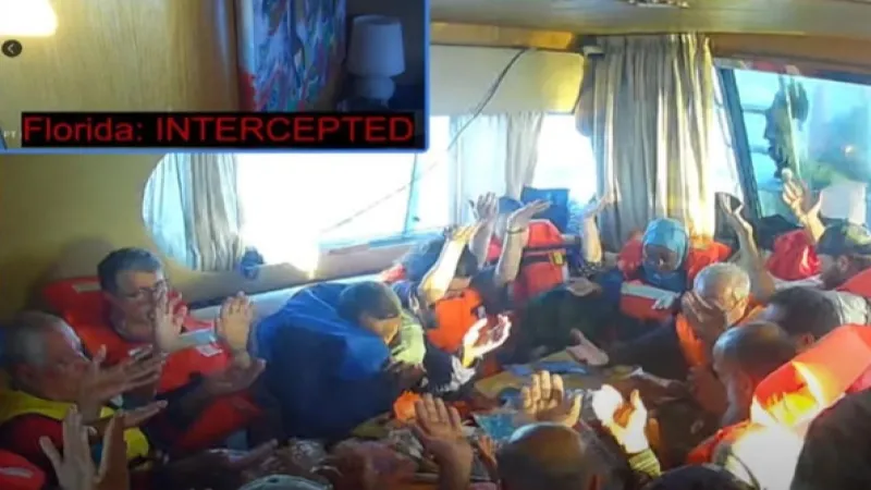 Küresel Sumud Filosu'na İsrail baskını! İsrail, Türk aktivistlerin de yer aldığı gemileri durdurdu