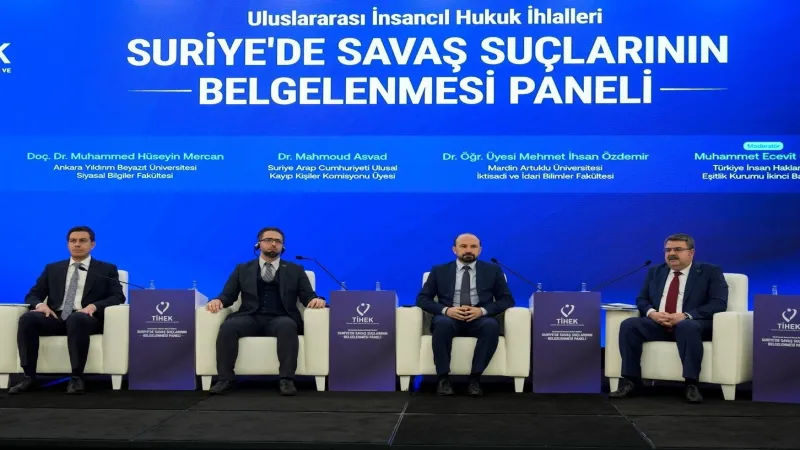 TİHEK'ten Suriye'deki insan hakları ihlallerine kapsamlı rapor